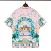 Casablanca Multi Color Printed Shirt #257